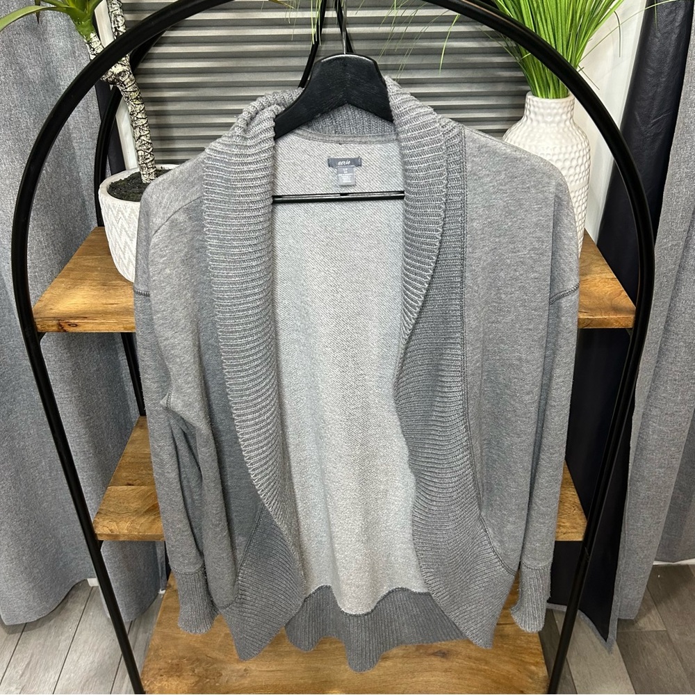 Aerie open front cardigan in grey women’s size small
